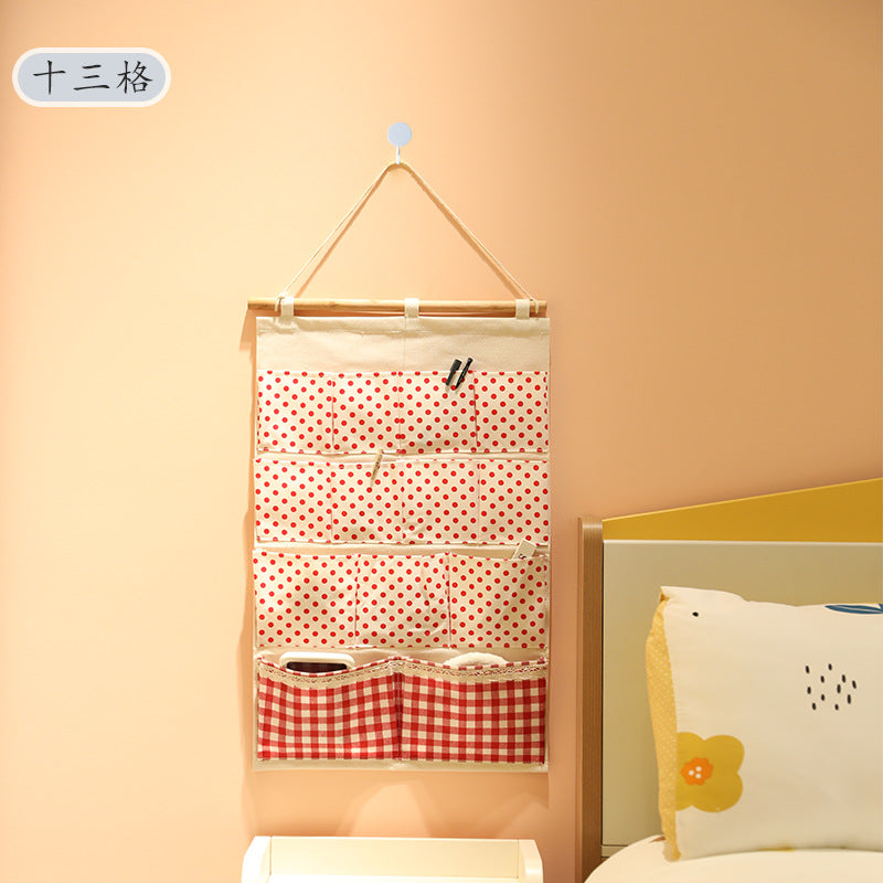Wall-Mounted Hanging Bag for Door, Bedside, or Wall Storage for Mobile Phones and Other Items; a Great Storage Solution