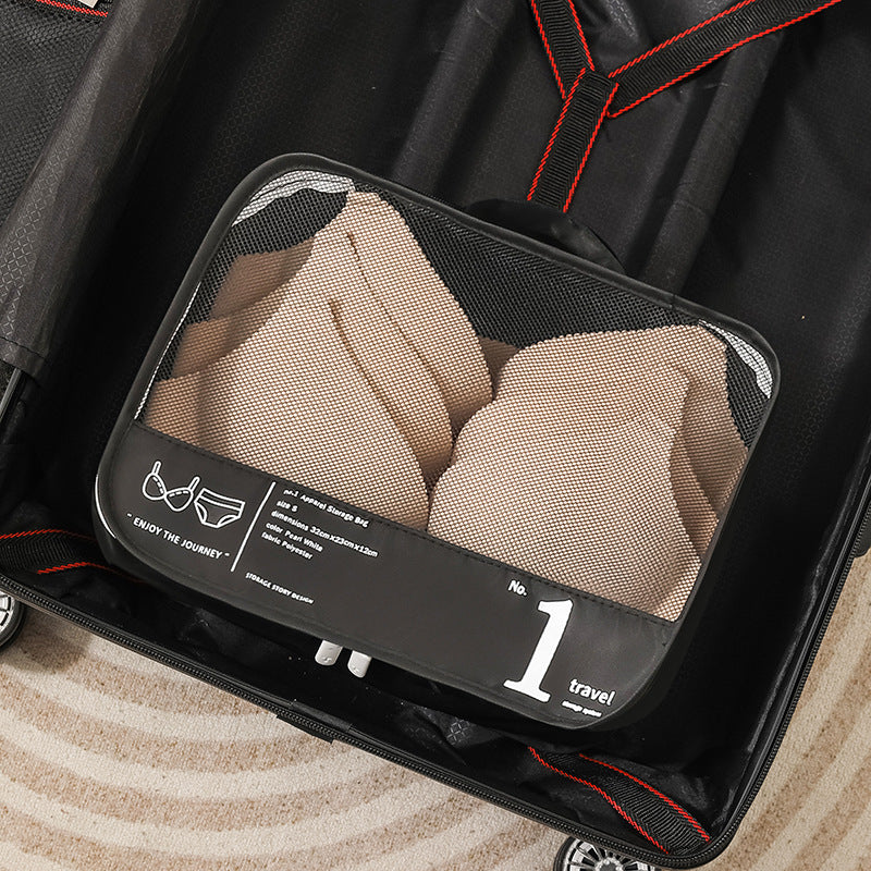 Travel Storage Bag Seven-Piece Suitcase Clothing Sorting Bag Clothing Partition Portable Storage Set