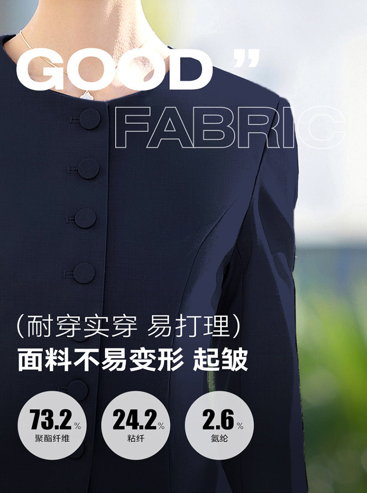 New Chinese Style Professional Skirt Classy Suit Suit for Women 2025 New Sales Workwear Conference Reception Work Clothes Summer