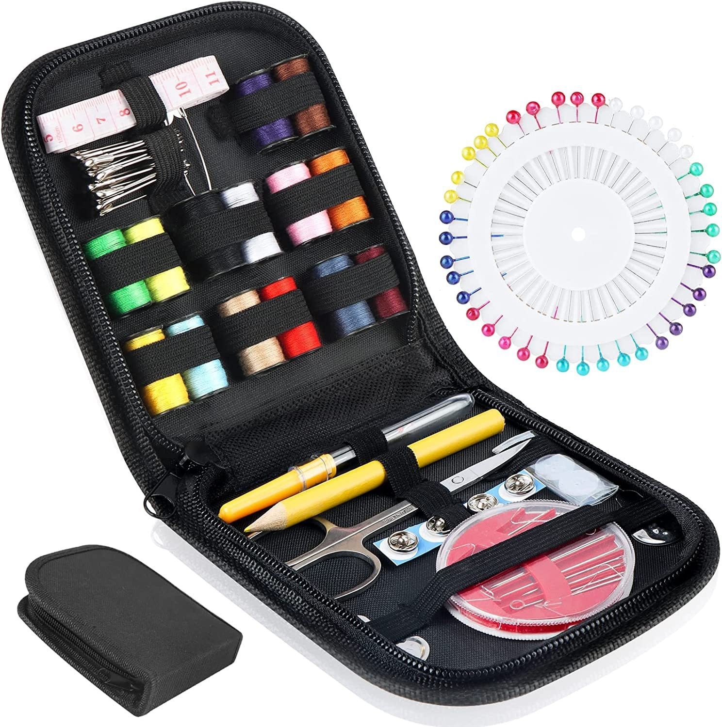 Cross-Border Hot Selling Sewing Kits, Sewing Kits, Sewing Storage Boxes, 10 Pieces, 68 Pieces, 98 Pieces, Large Quantities in Stock Wholesale