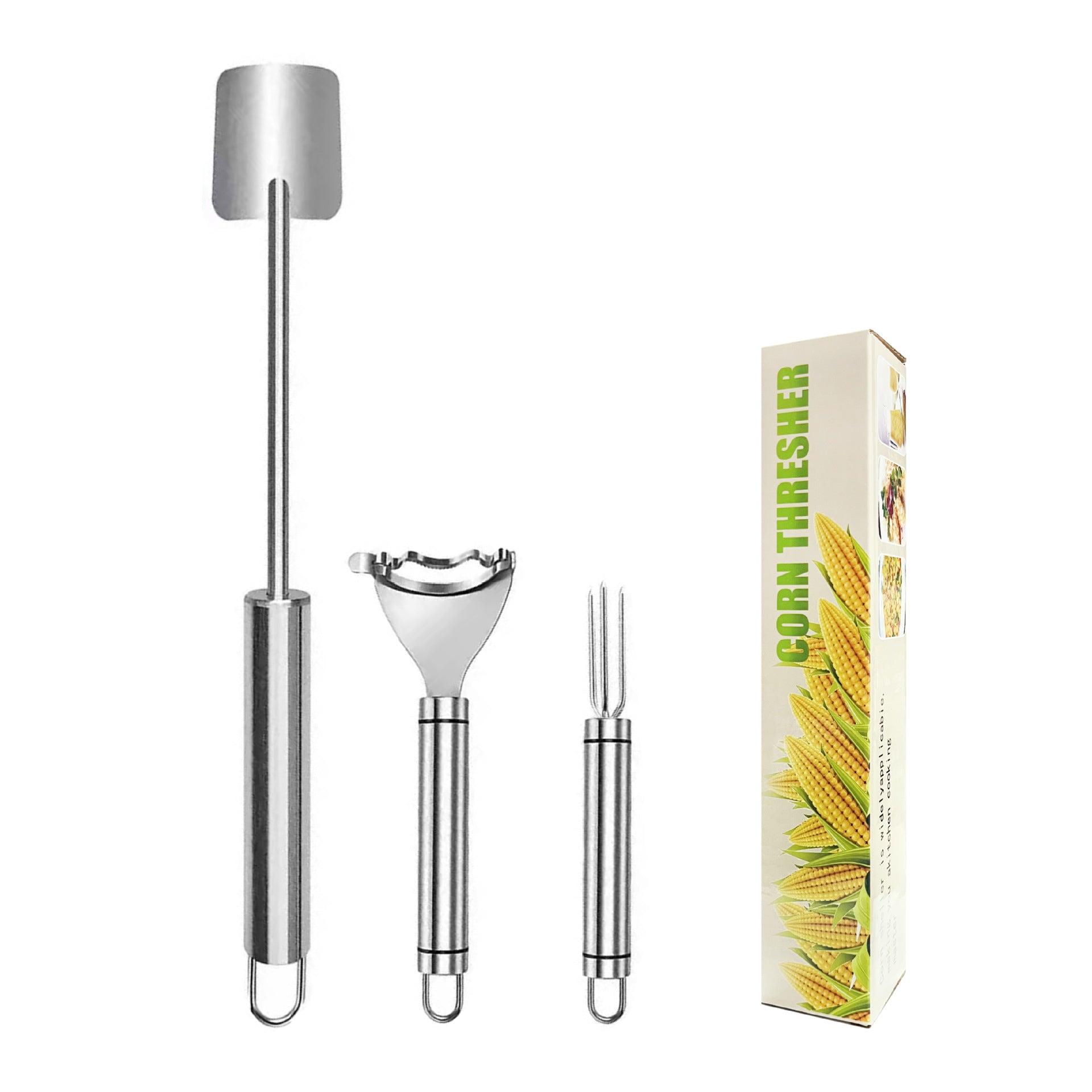 Stainless Steel Corn Scraper New Corn Thresher Corn Peeler Kitchen Gadget