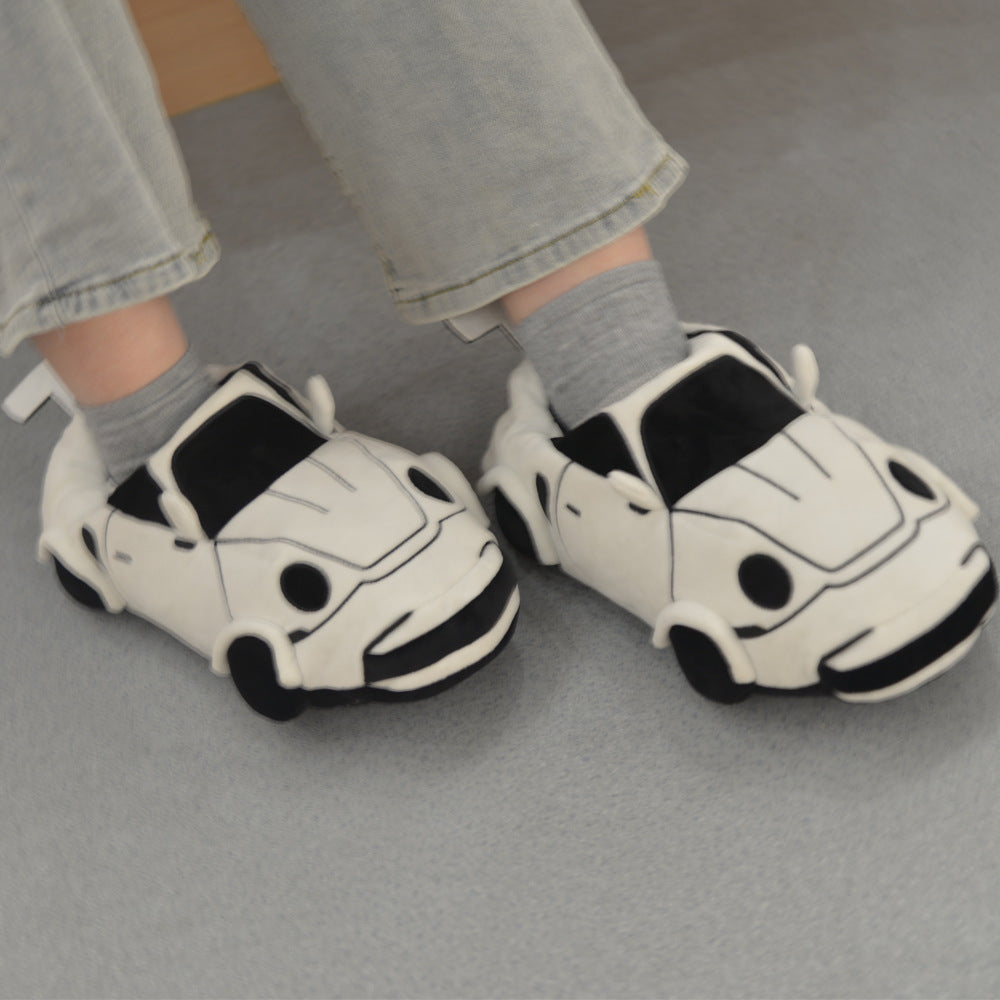Factory direct cross-border new BMW new non-slip warm home cotton shoes winter cotton shoes