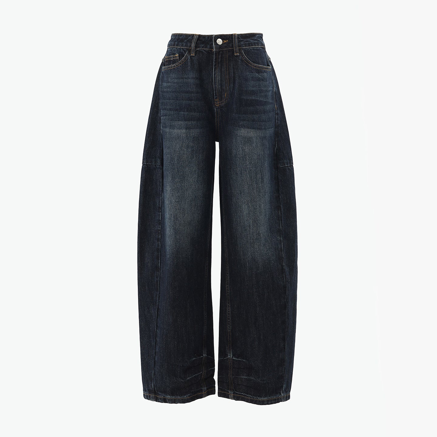 Yc & American Retro Loose Wide-Leg Pants Autumn and Winter Versatile Scimitar Pants Drapey Sickle Jeans Women's New Style