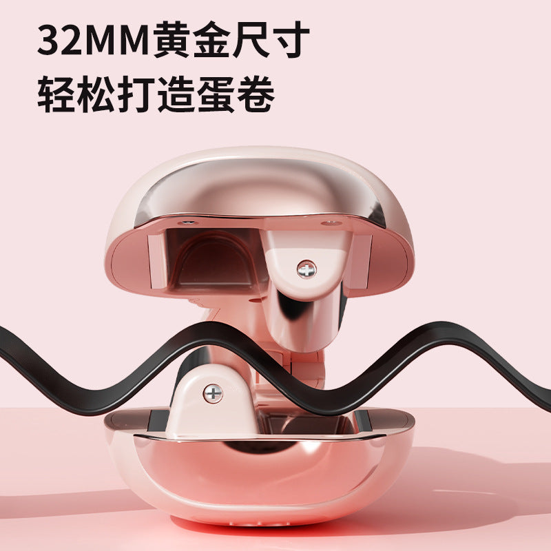 Egg Roll Hair Iron Large Wave Curling Iron Water Ripple Curling Iron 32mm Cat Claw Type Cross-Border Girls Hair Salon