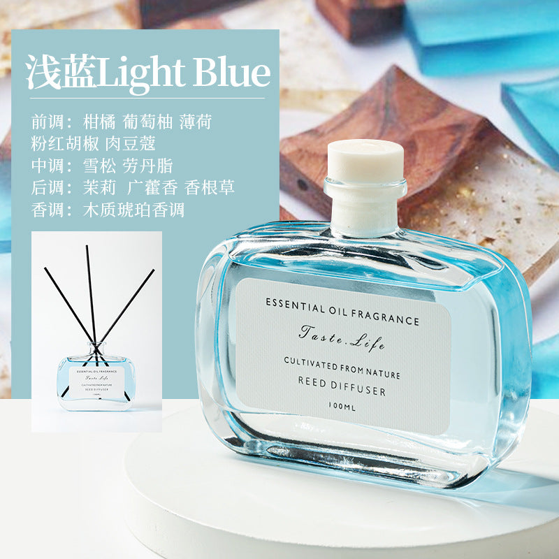 Fireless Aromatherapy Essential Oil for Home Bedroom, High-End Fragrance Refill Set, Imported Perfume, Hotel Toilet Deodorizer
