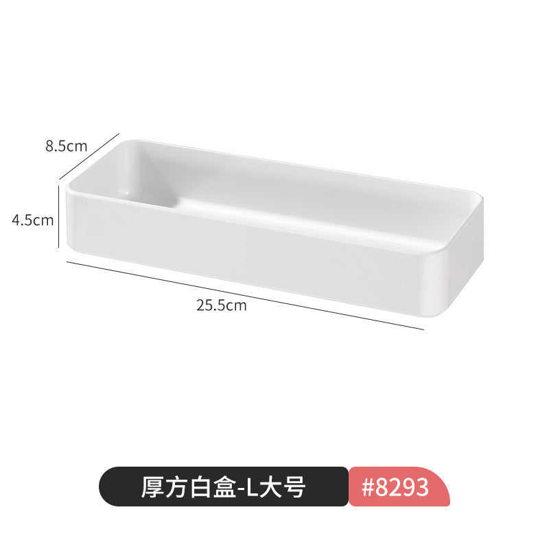 Mirror Cabinet Storage Box Bathroom Cosmetics Storage Rack Dressing Table Skin Care Product Mask Bathroom Desktop Organization Box