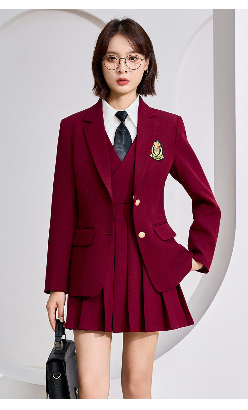 Designed Elegant Professional Women's Suit Jacket 2025 Autum New Slim Fit Ol Work Clothing Versatile Suit