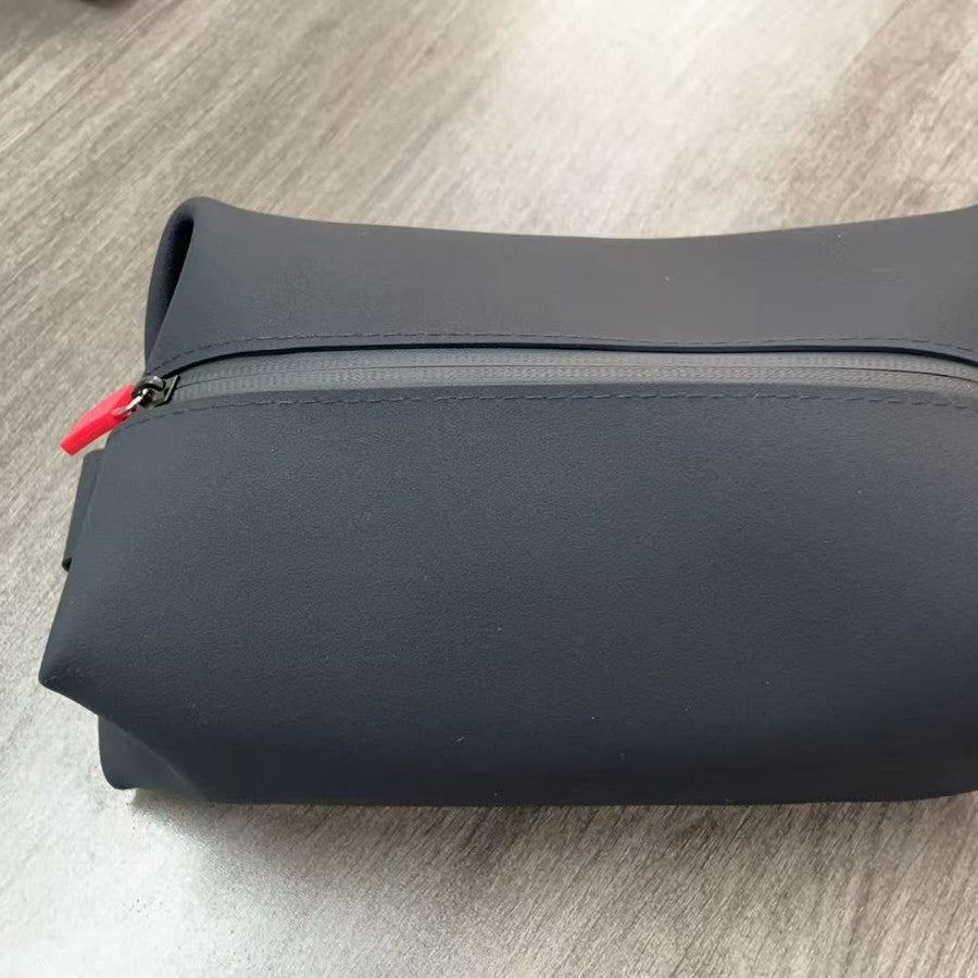 Wholesale Silicone Storage Bag Waterproof Travel Cosmetic Bag Toiletry Bag Small Objects Silicone Storage Box Large Capacity New Style