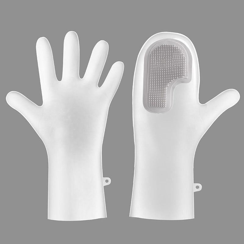 New multifunctional magic brush housework dishwashing gloves kitchen cleaning brush bowl waterproof durable waterproof non-slip wholesale