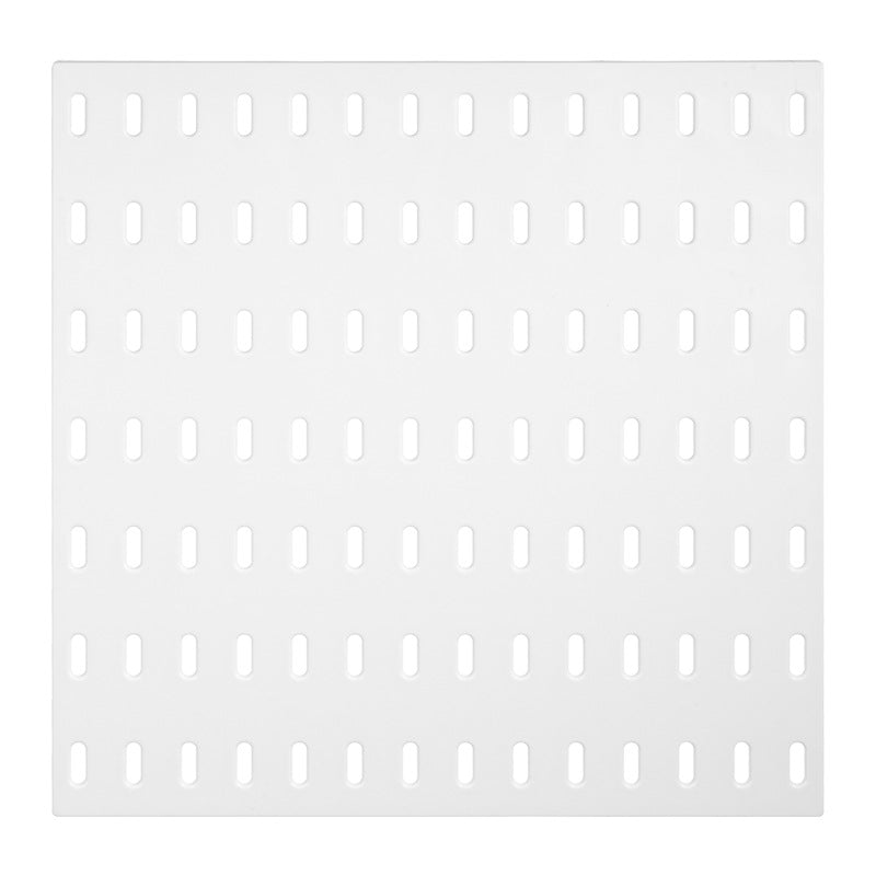 Extra-Large Perforated Board Self-Adhesive No-Drill Storage Rack Kitchen Wall Nail-Free Hanging Board Bathroom Wall Storage Organizer
