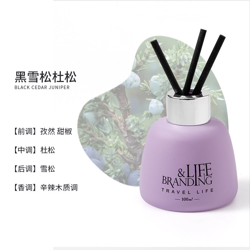 Byme Flameless Aromatherapy Essential Oil Birthday Gift Set for Home Bedroom, High-End Simple Fragrance Ornament, Souvenir Gift
