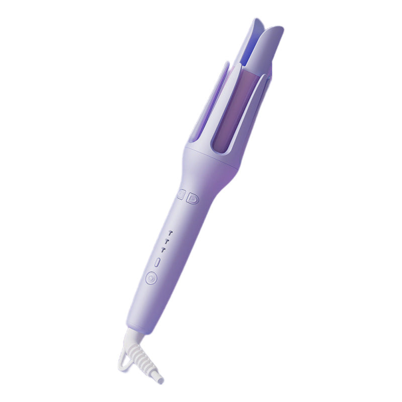 Cross-Border Portable Electric Negative Ion Non-Hot Hair Care Water Ripple Automatic Curling Iron 28mm Large Wave Curling Iron