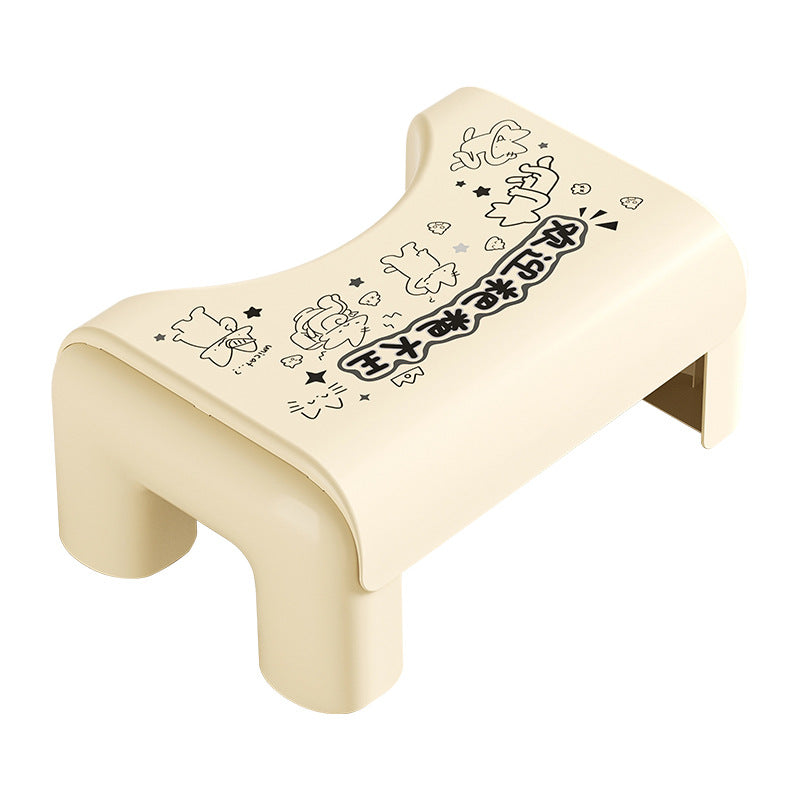 Children's Toilet Auxiliary Stool Toilet Toilet Squatting Pit Helping Artifact Household Thickened Non-slip High-value Foot Stool