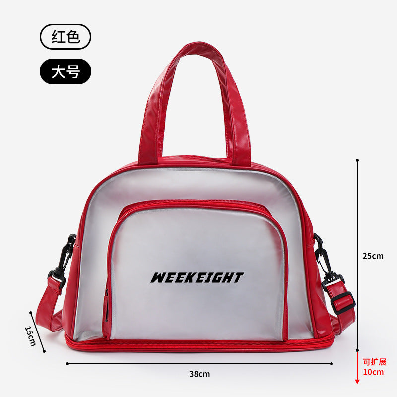 New Dry and Wet Separate Gym Bag Swimming Bag Large Capacity Waterproof Toiletry Bag Travel Portable Shoulder Beach Bag