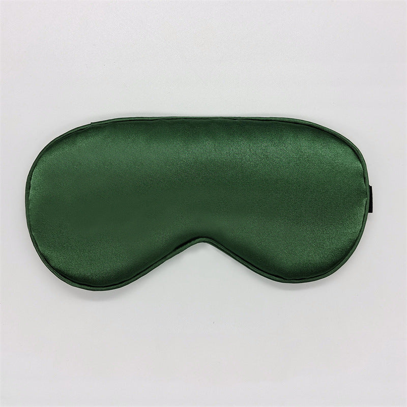 Cross-Border Eye Masks in Stock, Double-Sided Imitation Silk Sleep Wholesale, Blackout for Nap, Travel, Aviation, Full Blackout Eye Protection