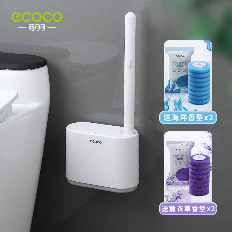 Disposable Toilet Brush Wall-mounted Household Toilet No Dead Angle Cleaning Toilet Brush 2023 New Artifact