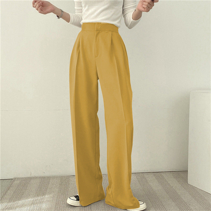 Suit Jacket High Sense Women's Spring and Autumn Design Sense Thin Niche Professional suit Temperament Slim-fit Small Suit Two-piece Set