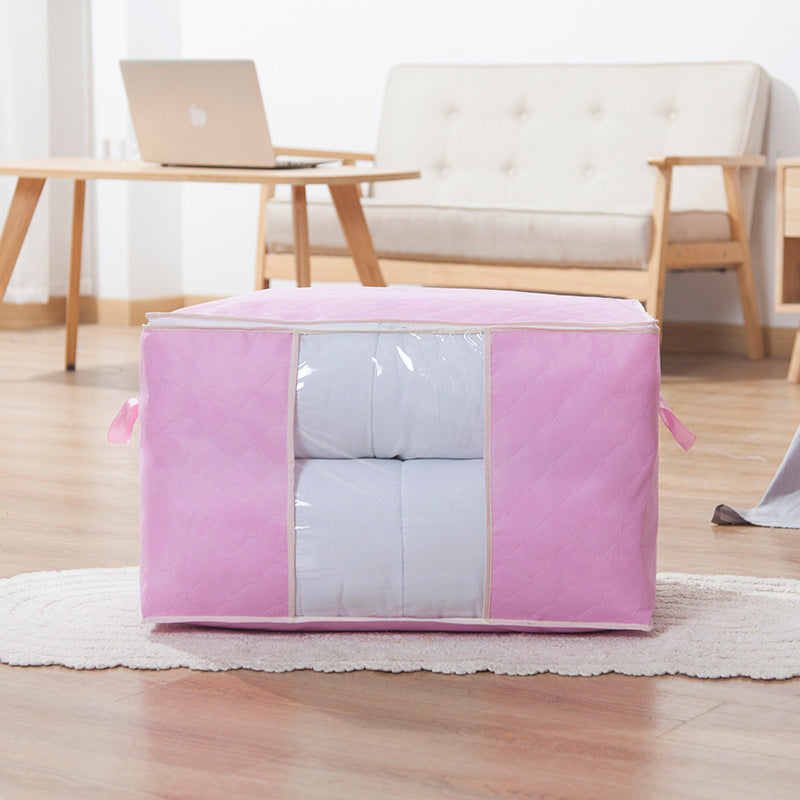 ✅ Thickened Large-Capacity Non-Woven Quilt Storage Bag Organizer Bag Clothes Moving Packing Bag Storage Bag Luggage Bag