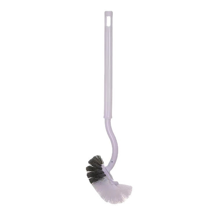 Creative Silicone Japanese Elbow Toilet Brush with Base Wall Mounted Brush Toilet Toilet Hard Hair Cleaning Brush