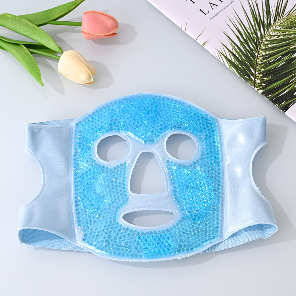 Ice Mask, Ice Eye Mask, Ice Pack, Facial Mask, Postoperative Recovery Artifact, Hot Compress, Full Face Cooling, Super Soft Face Mask