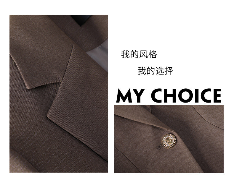 2025 Autumn/Winter Amazon Casual Fashion Women's Slim Short Chanel-Style Blazer for Cross-Border Trade 8535