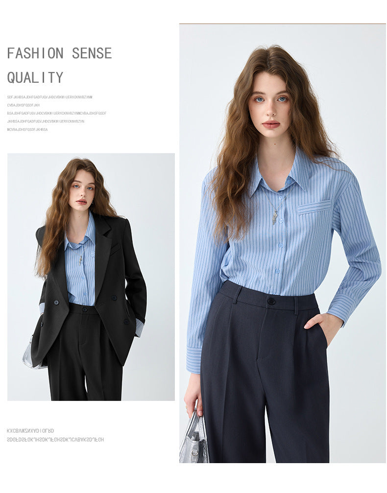 Cross-Border 2025 Blazer for Women Korean Drama Heroine Outfit Professional Formal Suit Casual Black High-End Commuting