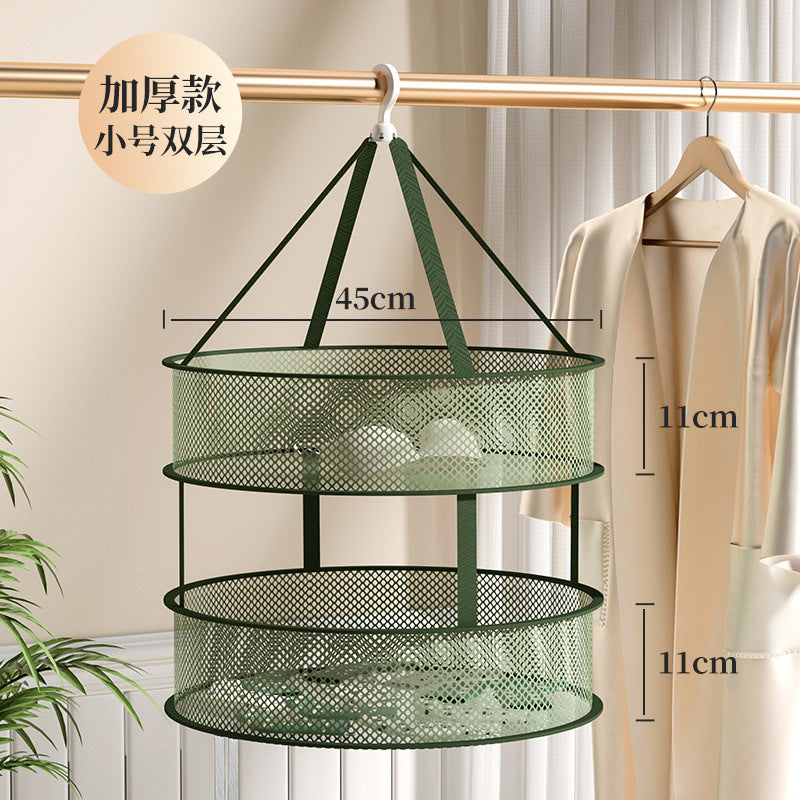 Thickened and Bold Clothes Drying Net, Sock Drying Artifact, Clothes Drying Basket, Mesh Bag for Drying, Special Clothes Drying Rack for Household Sweaters