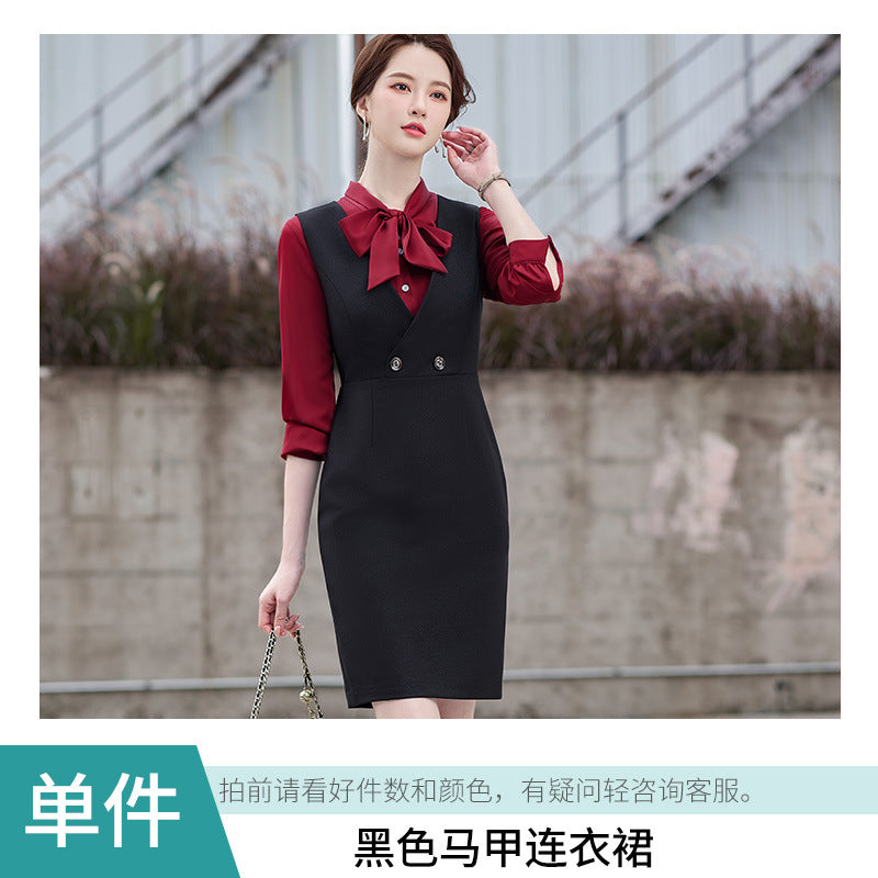 Amazon European and American Cross-Border Popular Commuter Foreign Trade Women's Blazer Professional Pants Dress Two-Piece Suit