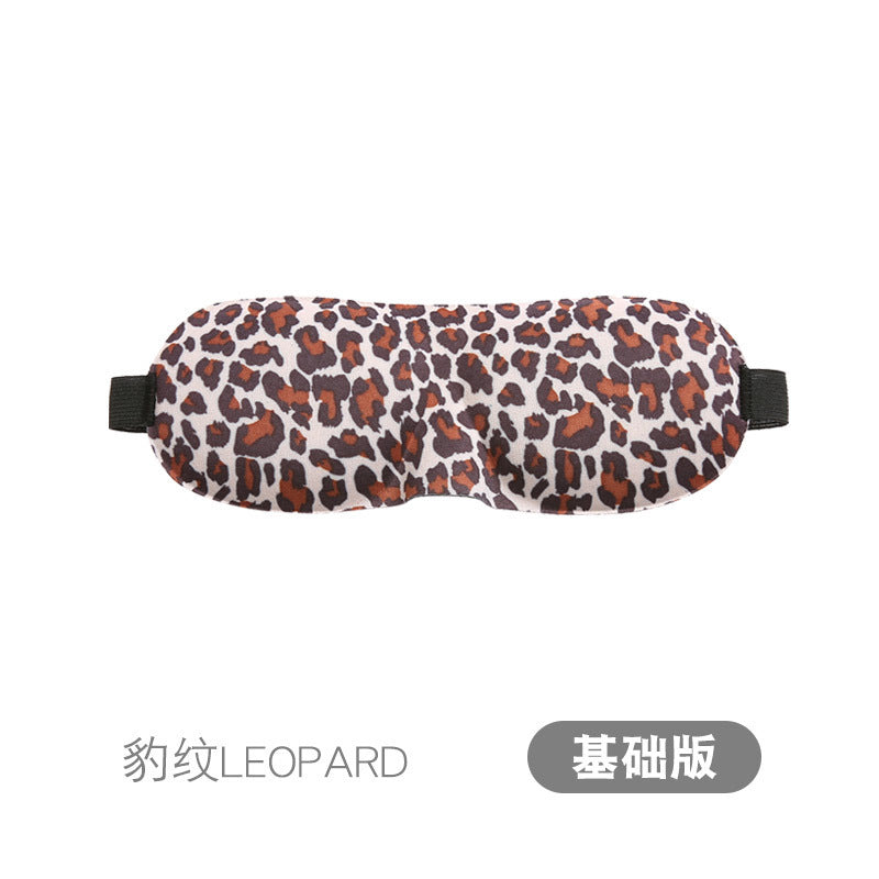 3D Eye Mask Sponge Fabric Light-Blocking Eye Protection Travel Aviation Sleep Unisex Customizable Logo Full Blackout