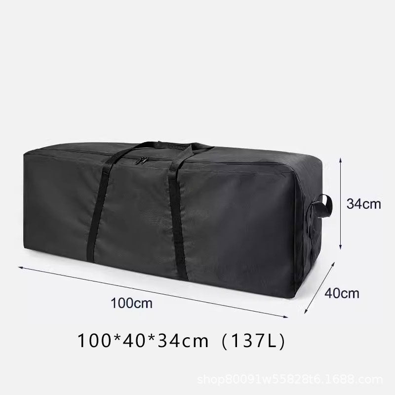 Large-Capacity Outdoor Equipment Storage Bag Camping Picnic Supplies Table and Chairs Barbecue Grill Canopy Waterproof Backpack Storage Box