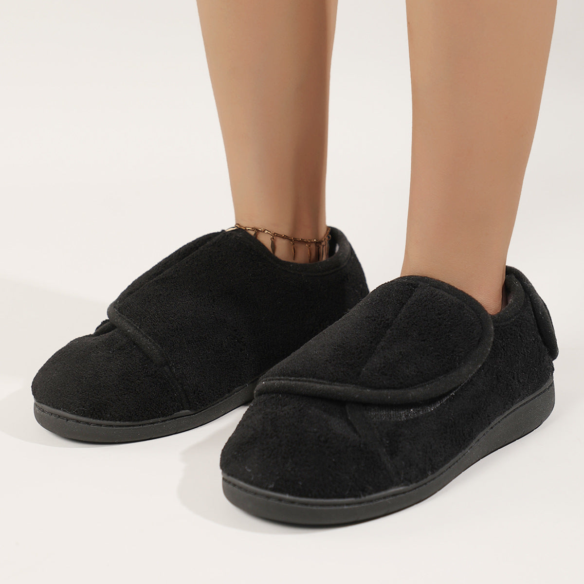 Widening and Adjustable High Instep, Obesity, Swollen Wide Foot, Parents Rehabilitation Cotton Cloth Shoes for Middle-aged and Elderly plus size After Surgery