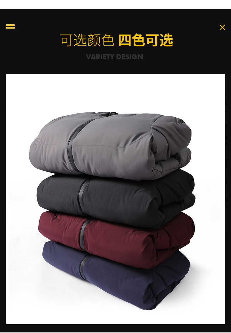 Foreign Trade Cross-border Winter Cotton-padded Jacket Men's New Handsome Short Cotton-padded Jacket Korean Style Slim-fit Fashionable Cotton-padded Jacket Men's Wear