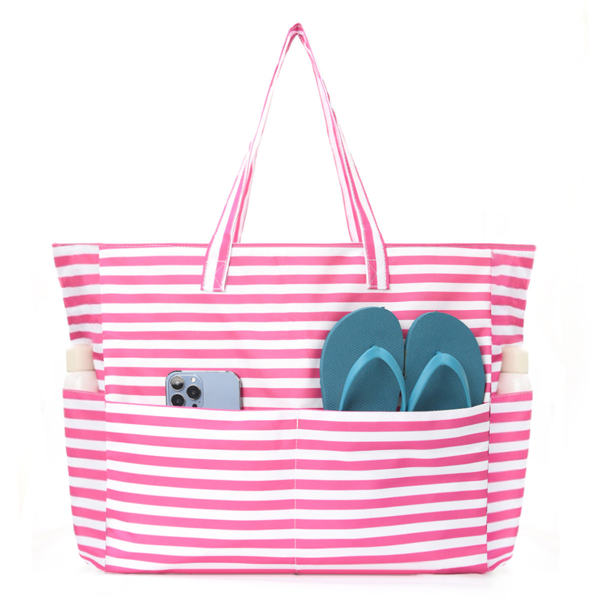 Feihong Cross-Border Large-Capacity Beach Bag Amazon New Travel Storage Bag Portable Printed High-Value Storage Bag