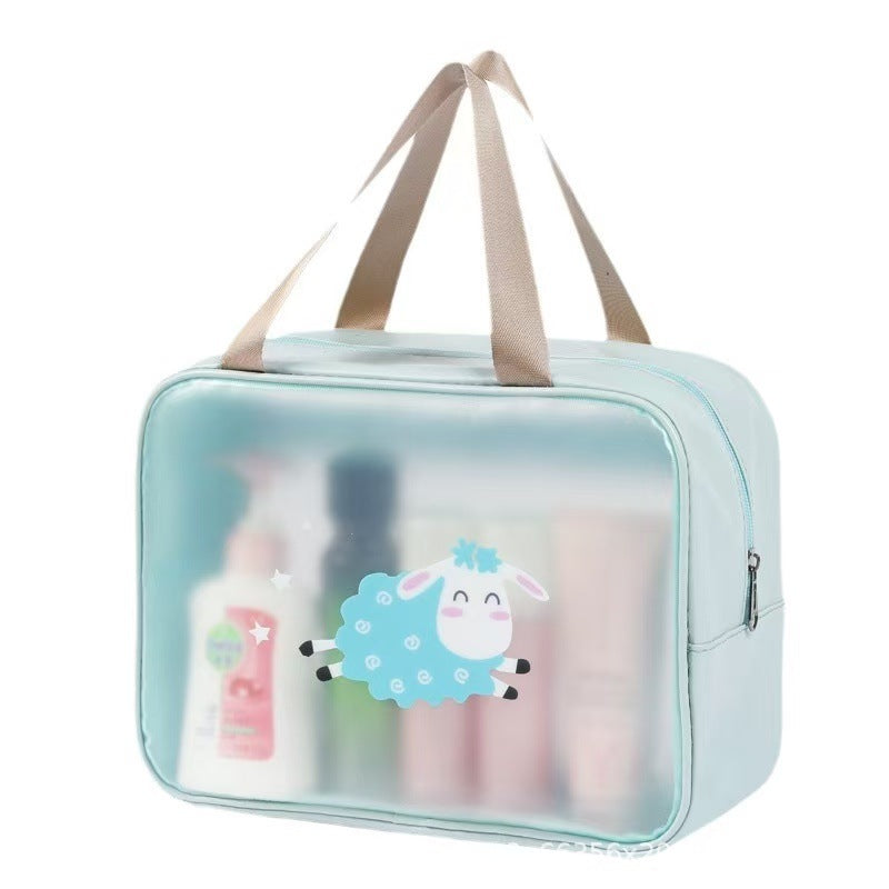 Waterproof Swimming Bag Fitness Sports Bag Portable Storage Toiletries Cosmetic Bag Swimwear Beach Bag Shoe Storage