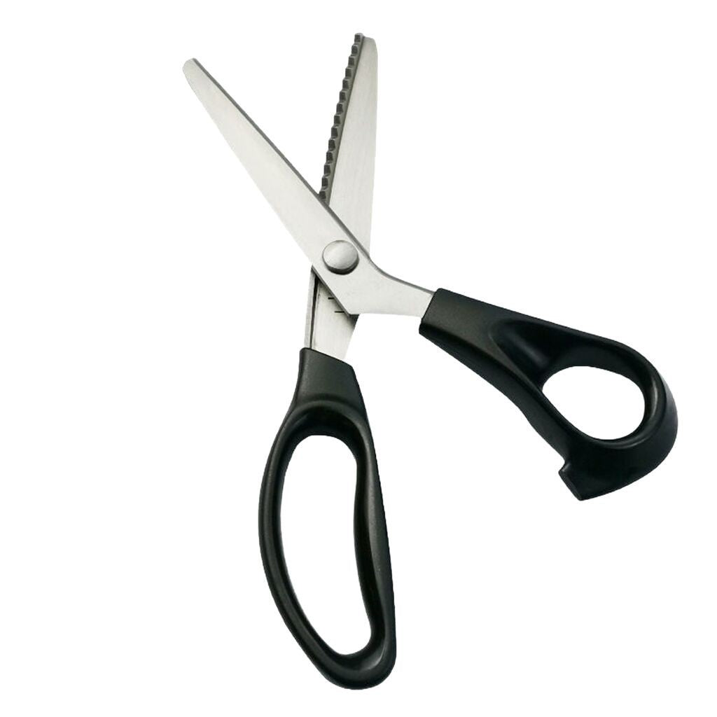 Handmade DIY Triangle Sawtooth Hair Cutter Tailor Scissors Handmade Lace Cutter Wave Cut Lace Household Scissors