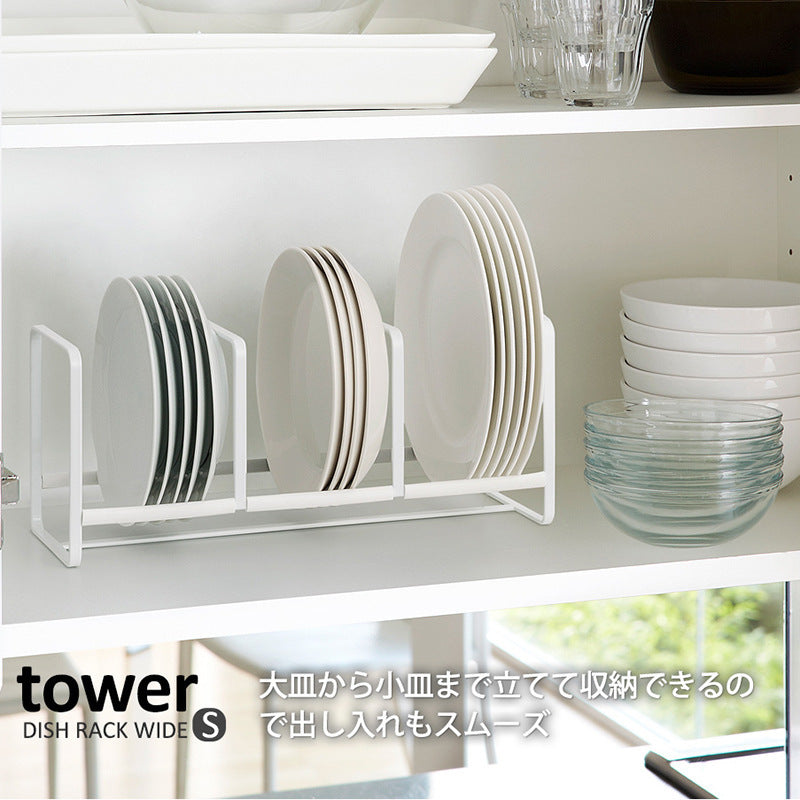 Cross-border Simple Metal Dishes Storage Rack Cabinet Dish Draining Kitchen Finishing Dishes Rack Storage