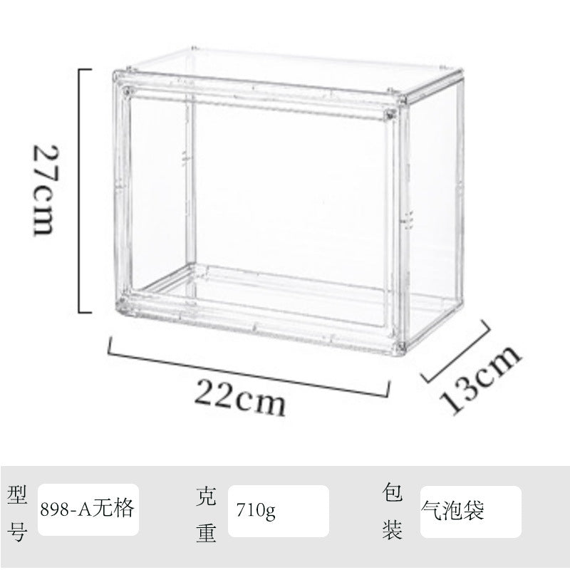 Blind Box Storage Display Stand Desktop Transparent Dustproof Acrylic Lego Bubble Mate Storage Cabinet Hand Display Box