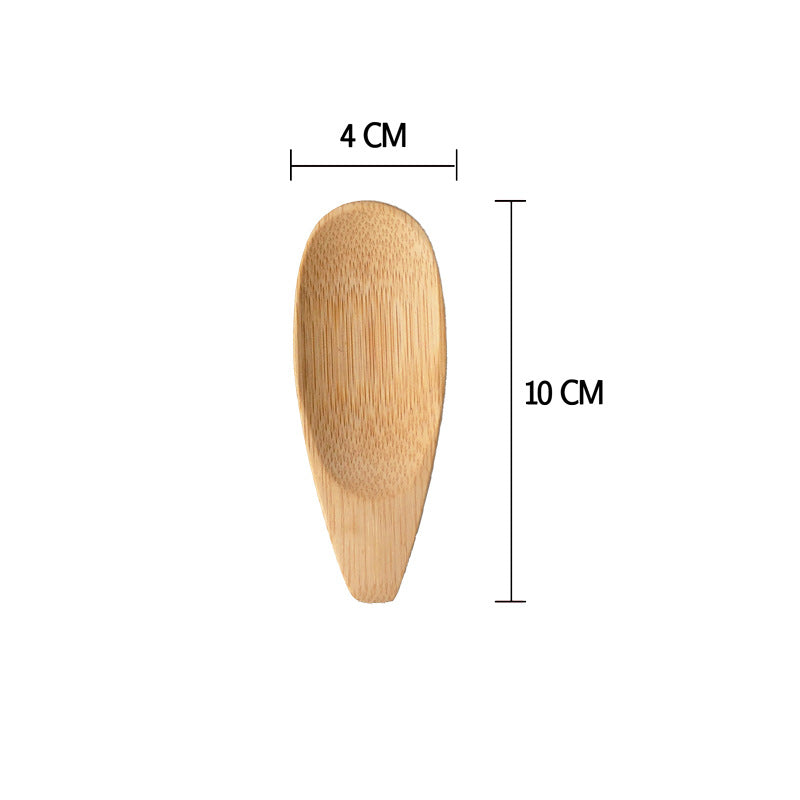 Carefully Selected Bamboo Spoons, Japanese-Style Small Bamboo Spoons, Tea Spoons, Tea Spatulas, Short-Handled Tea Spoons, Tea Ceremony Dessert Spoons, Ice Cream Spoons