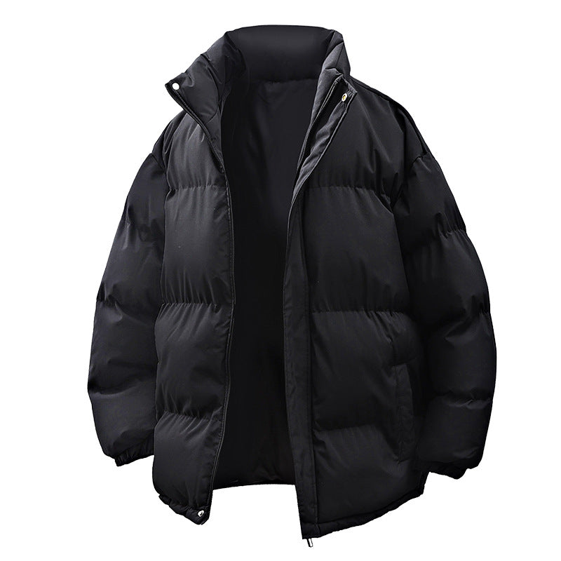 Winter cotton-padded jacket coat American fashion brand couple's bread clothing casual all-match daily loose thickened