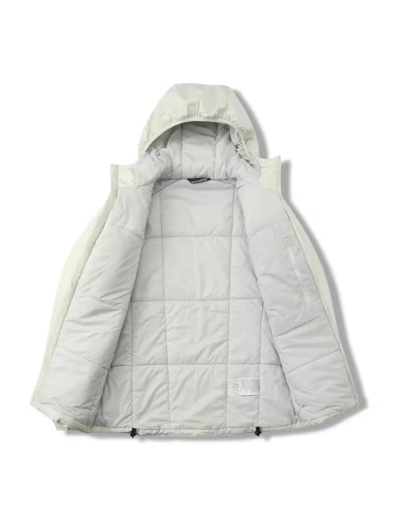 "Cow" Is Warmer Than Down! Outdoor Lightweight P Cotton Jacket Anti-Cold Wind Sports Hooded Cotton Jacket