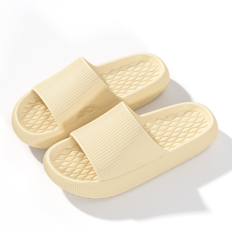 Women's summer ins indoor home EVA bathroom dormitory thick bottom non-slip couple summer slippers men can wear outside