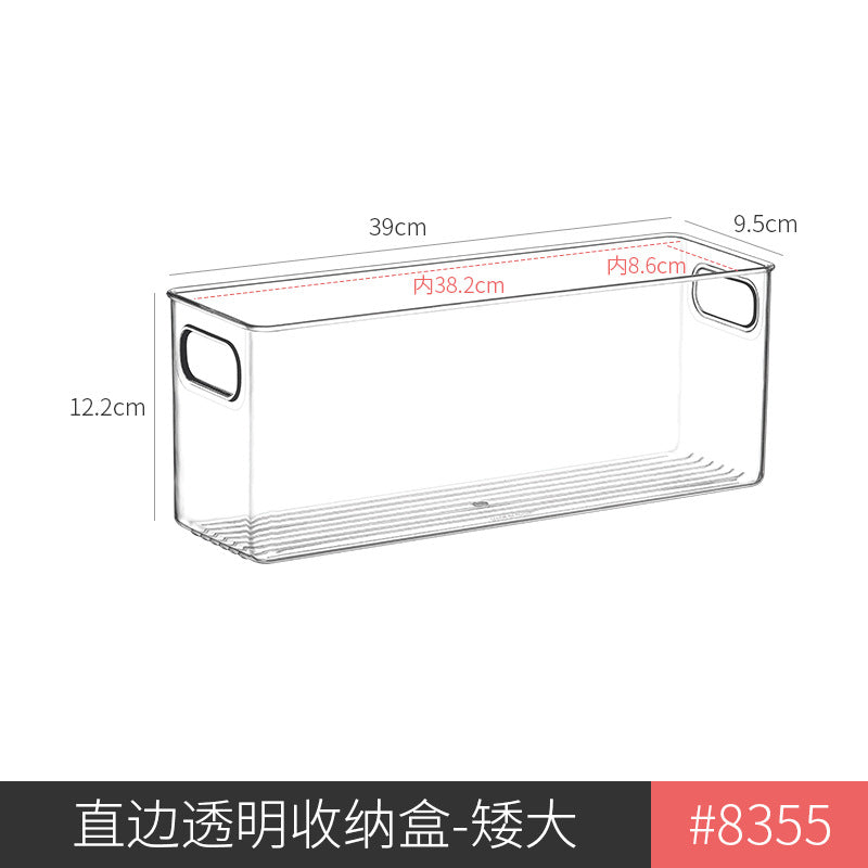 Transparent Bar Storage Box Dust-Proof and Moisture-Proof Protective Cover Desktop Badge Display Frame Food and Toy Millet Storage Display Stand