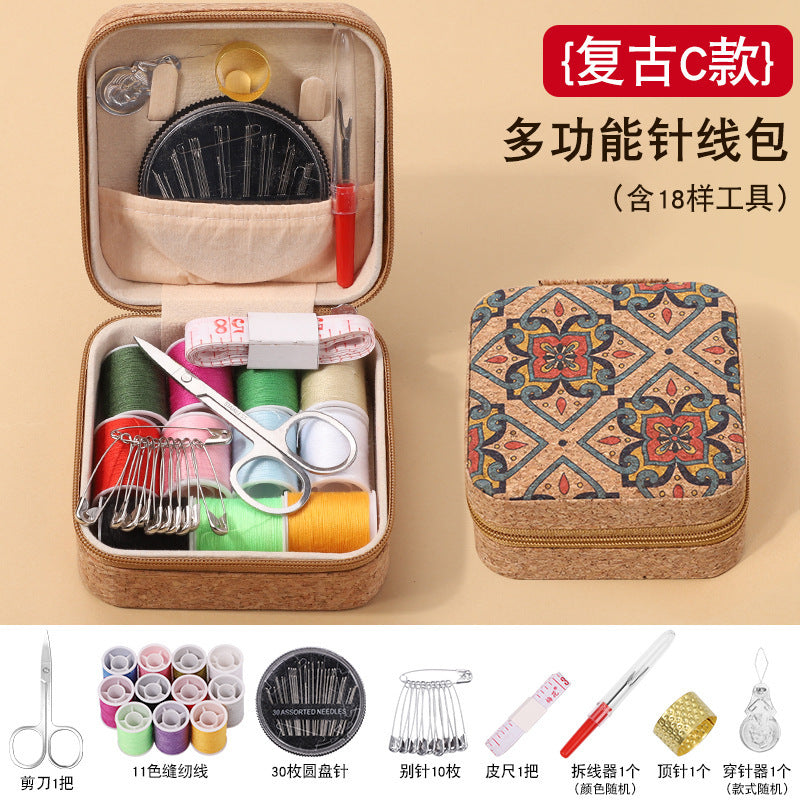Cross-Border Hot-Selling Household Portable Sewing Kit, Daily Sewing Tools Multi-Piece Set, Handmade Sewing Kit