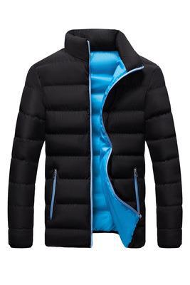 Original Foreign Trade Autumn and Winter Thickened Sports Cotton Jacket for Men, Stand Collar Cardigan, Outdoor Cotton-Padded Jacket, Casual Coat, Warm Cotton Clothing Wholesale