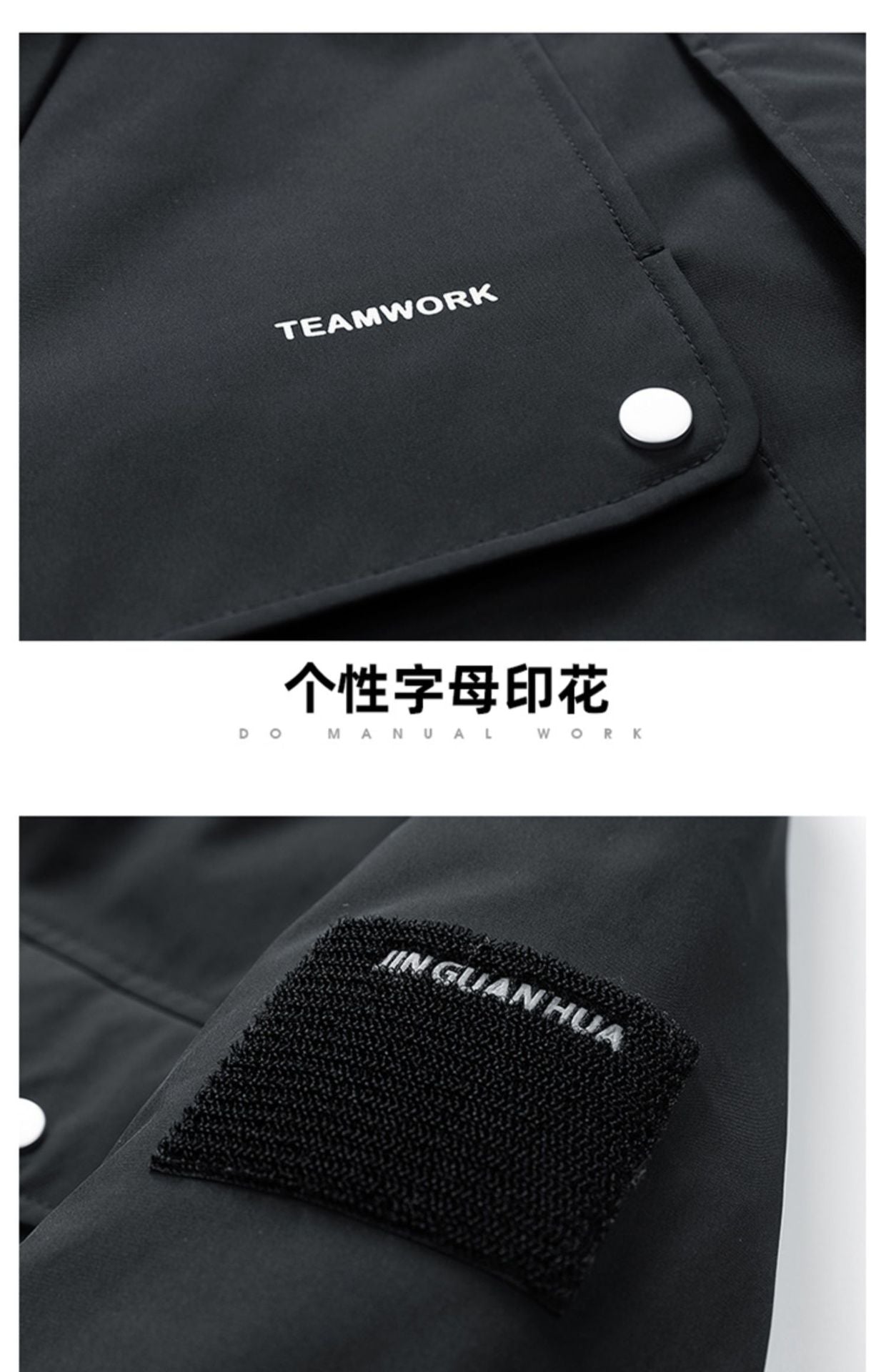 Woodpecker Assault down Cotton Jacket Men's Winter Thickeneded Warm Work Jacket Cotton Jacket New Hooded Winter Jacket