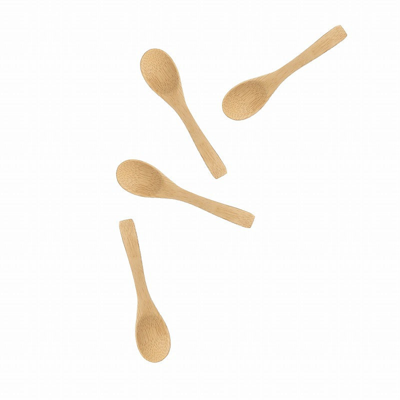 Factory hot selling children spoon mini soup spoon jam honey ice cream small bamboo spoon bamboo spoon wholesale