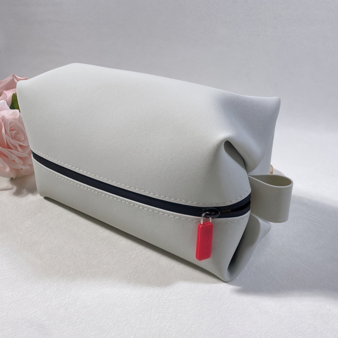 Wholesale Silicone Storage Bag Waterproof Travel Cosmetic Bag Toiletry Bag Small Objects Silicone Storage Box Large Capacity New Style