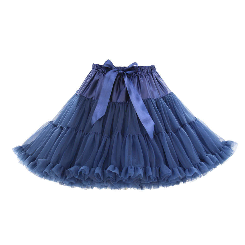 Adult Cloud Brace New Style Breathable Veil Skirt Super Veil Mesh Lolita Soft Girl Tutu Skirt Boneless Pirate Skirt