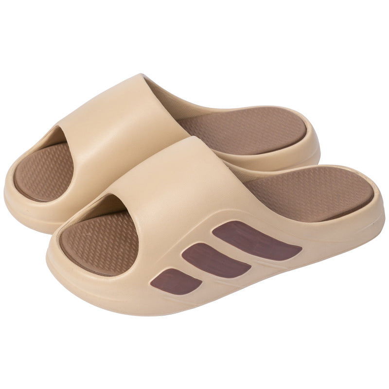 Sports slippers women's summer thick-soled soft-soled home wear non-slip deodorant lovers men's slippers wholesale
