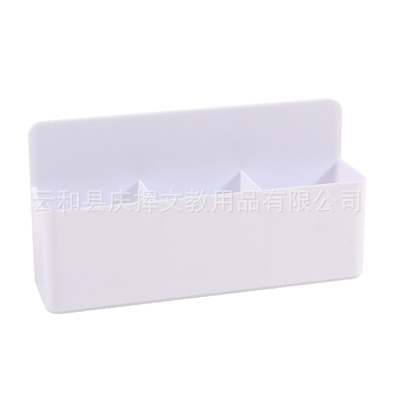 Living Room Magnetic Storage Box Home Office Multifunctional Adsorbable Plastic Storage Pen Storage Stationery Chalk Storage Box
